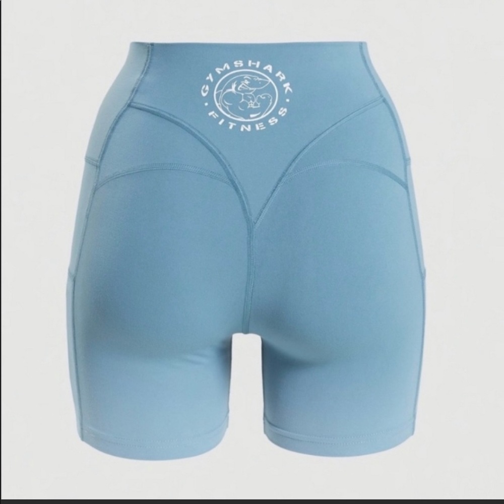 Gymshark legacy shorts blue size medium